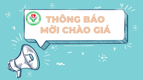 Thông báo mời chào giá "Máy quét mã vạch Căn Cước Công Dân" tại Trung tâm Y tế Thành phố Hồng Ngự năm 2024